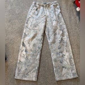 A&F Wide Leg Sweatpants